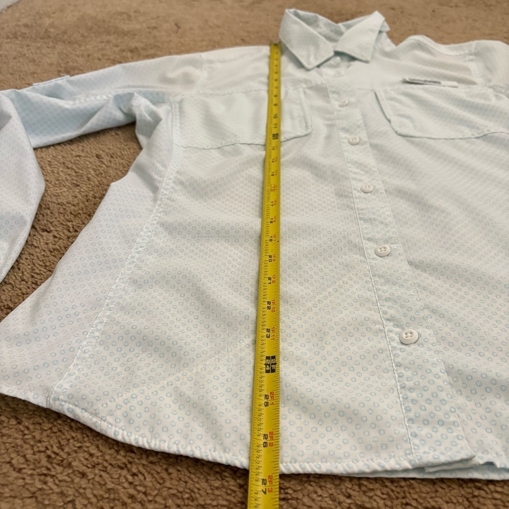 Columbia Sportswear Company Lightweight PFG Women’s Light Blue Jacket Large - Picture 12 of 12